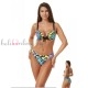 Бански комплект с push-up чашки на банели и бикина LILLY FL109 - Бански