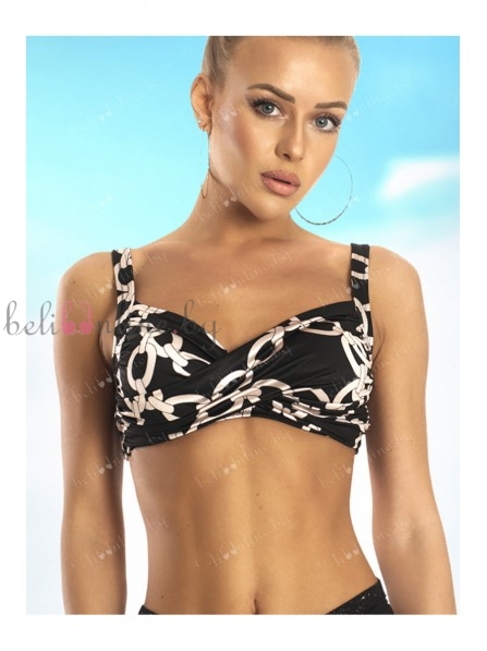 Дамски бански горна част New silhouette 8663, черен