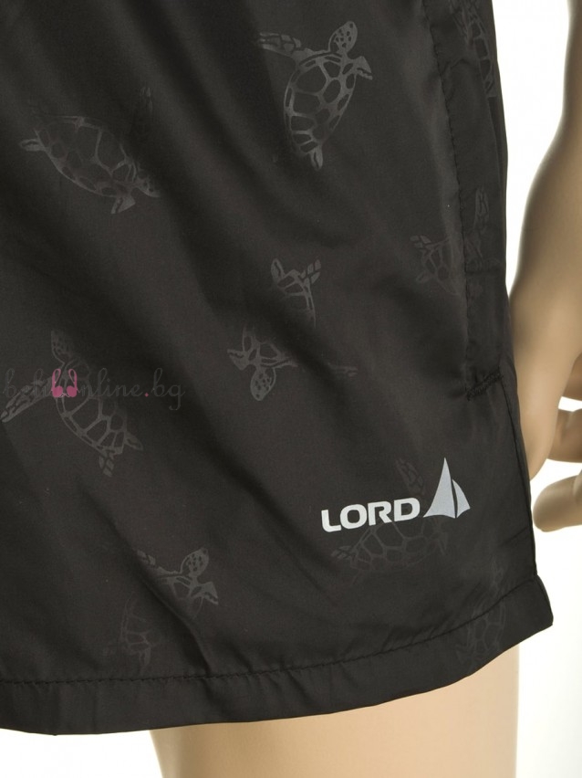 Мъжки палжни шорти LORD 883, черен - Бански