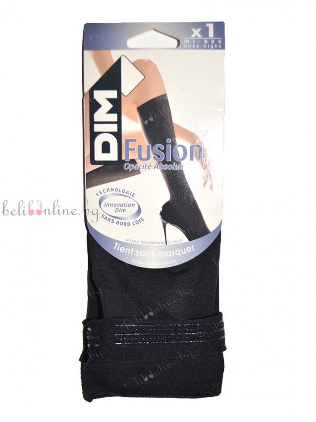 3/4 дамски чорапи със силиконово закрепване DIM Fusion 3/4 дамски чорапи със силиконово закрепване DIM Fusion - Чорапи и чорапогащници