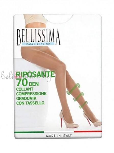Релаксращ чорапогащник с градюуирана компресия BELLISSIMA Riposante 70 DEN - Чорапи и чорапогащници