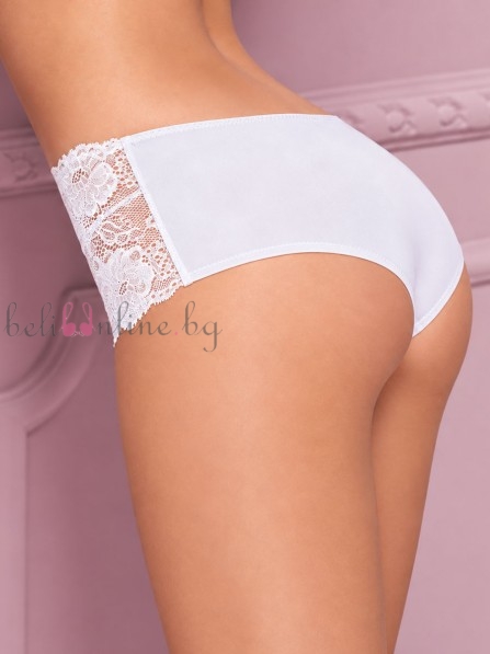 Дамски боксер от дантела и микрофибър Leilieve BY MANICARDI 995, FEEL GOOD, бял Дамски боксер от дантела и микрофибър Leilieve BY MANICARDI 995, FEEL GOOD, бял - Дамско бельо