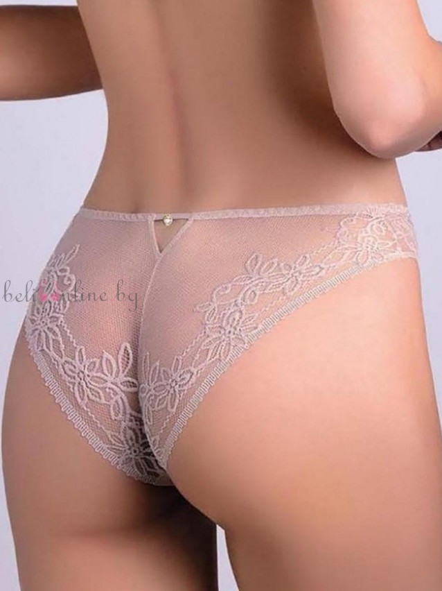 Дамска бразилиана от фин микрофибър и дантела Leilieve BY MANICARDI C5500, Liberty Line - Дамско бельо