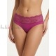 Дамска бразилиана от микрофибър и дантела Maris COLLECTION 211, fucsia - Дамско бельо