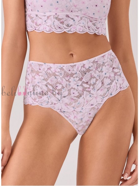Дантелена бразилиана с висока талия Infiore 4298, BLOSSOM, rosa