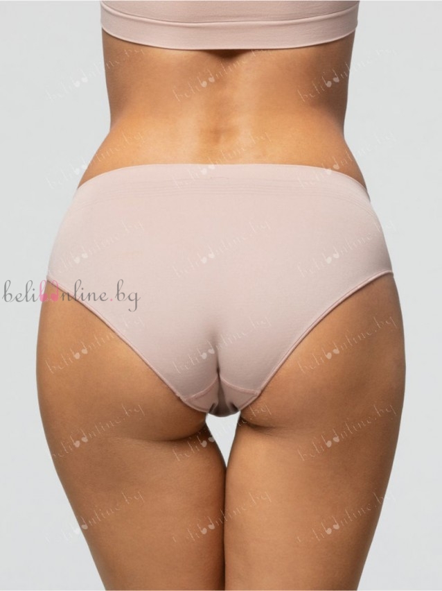 Безшевни дамски бикини Pompea SEAMLESS, телесен - Дамско бельо