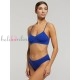 Безшевни дамски бикини pompea Slip seamless color, кралско синьо - Дамско бельо