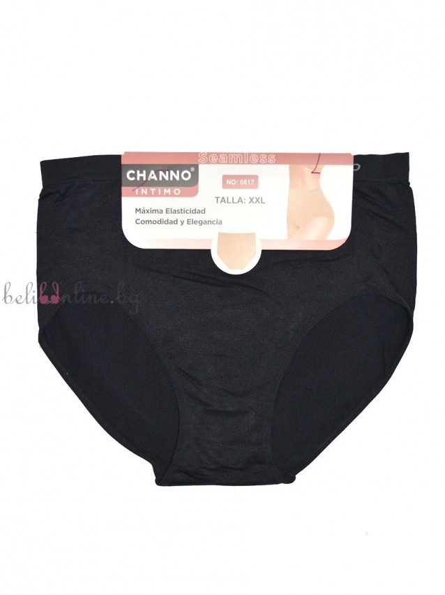 Безшевни бикини CHANNO 0817, черен Безшевни бикини CHANNO 0817, черен - Дамско бельо
