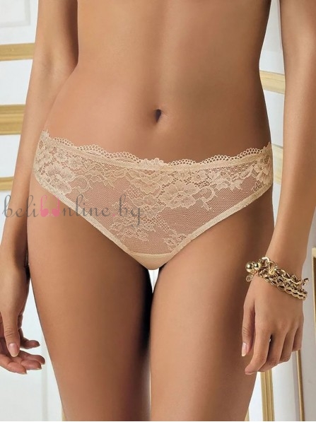 Дамски бикини от дантела SieLei 2455, Wonder lace, cipria
