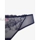 Дамски бикини от тюл и дантела SieLei 7215, тъмносин Дамски бикини от тюл и дантела SieLei 7215, тъмносин - Дамско бельо