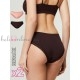 Комплект 2 броя бикини от Q-SKIN микрофибър с дантела pompea Slip seamless 2, черен/ бежов Комплект 2 броя бикини от Q-SKIN микрофибър с дантела pompea Slip seamless 2, черен/ бежов - Дамско бельо