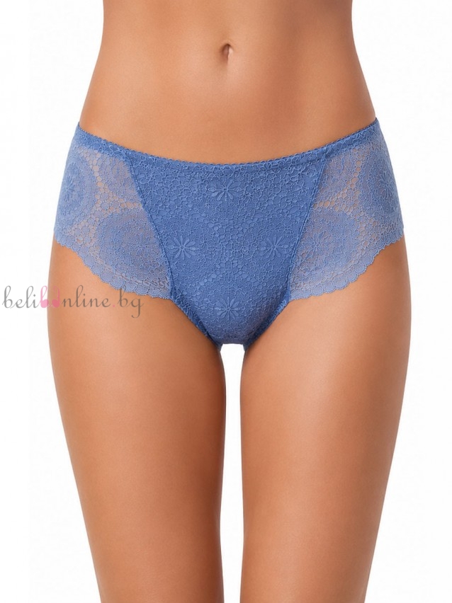 Сутиен с формовани push-up чашки на банели от дантела Leilieve BY MANICARDI M8102, Happy Summer, azzurro - Дамско бельо