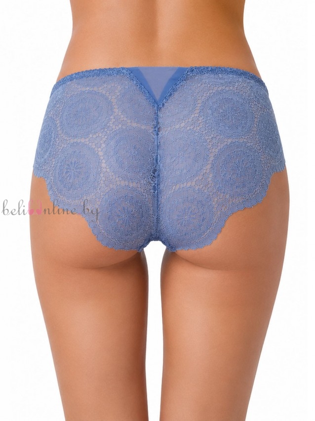 Сутиен с формовани push-up чашки на банели от дантела Leilieve BY MANICARDI M8102, Happy Summer, azzurro - Дамско бельо