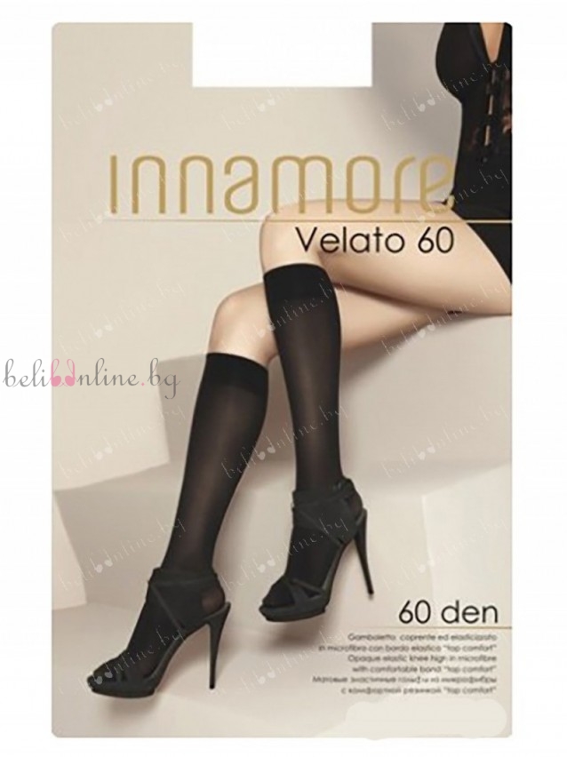 3/ 4 плътни чорапи с ликра Innamore Velato 60 Den 3/ 4 плътни чорапи с ликра Innamore Velato 60 Den - Дамско бельо