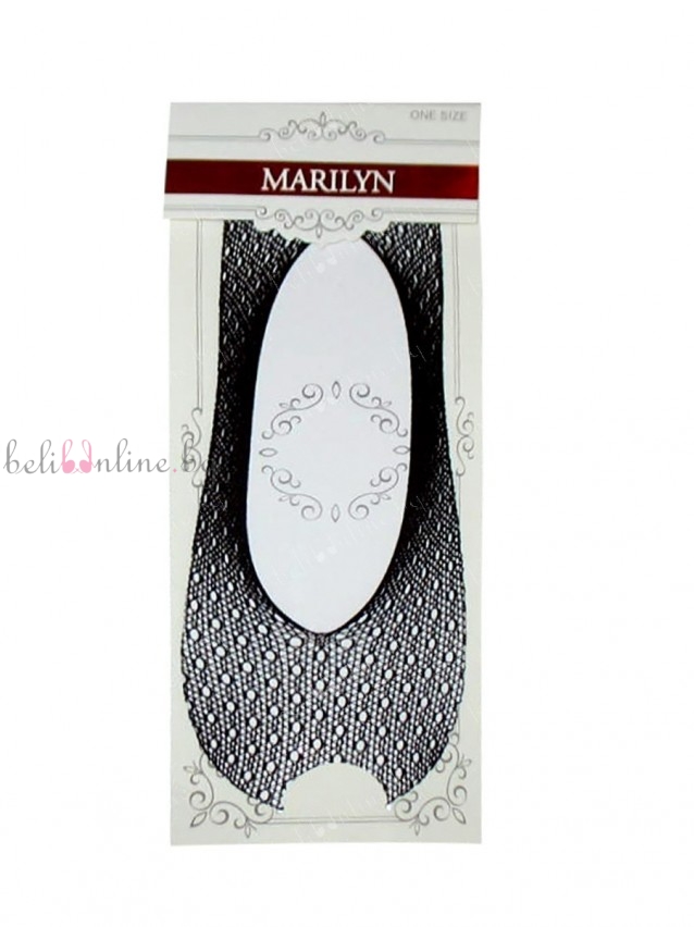 Дамски мрежести терлички в черно Marilyn D86 - Дамско бельо