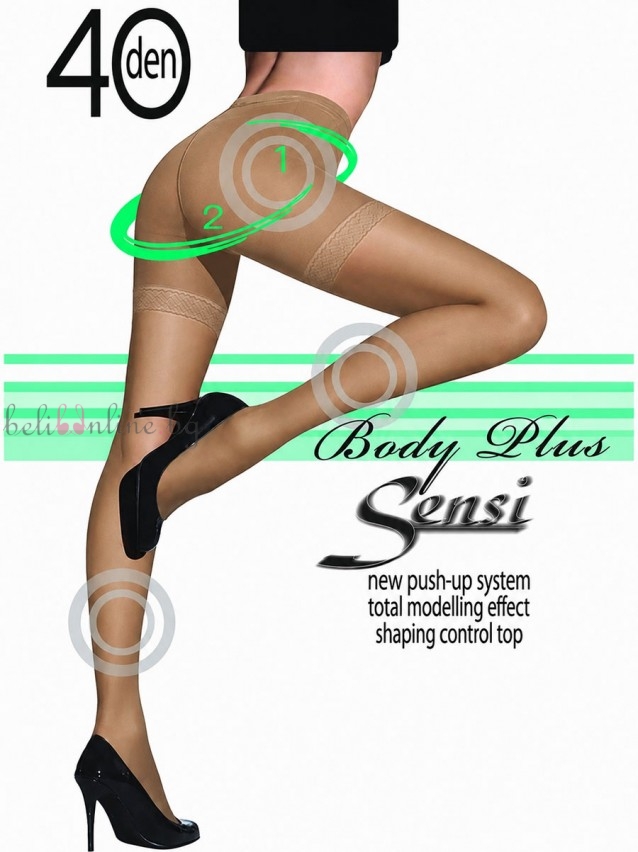Оформящ дамски чорапогащник с Push-Up ефект Sensi Body Plus 40 DEN, vison Оформящ дамски чорапогащник с Push-Up ефект Sensi Body Plus 40 DEN, vison - Дамско бельо