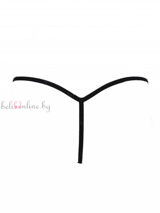 Комплект нощница със стринг Sexkiss P5002, син Комплект нощница със стринг Sexkiss P5002, син - Еротично бельо