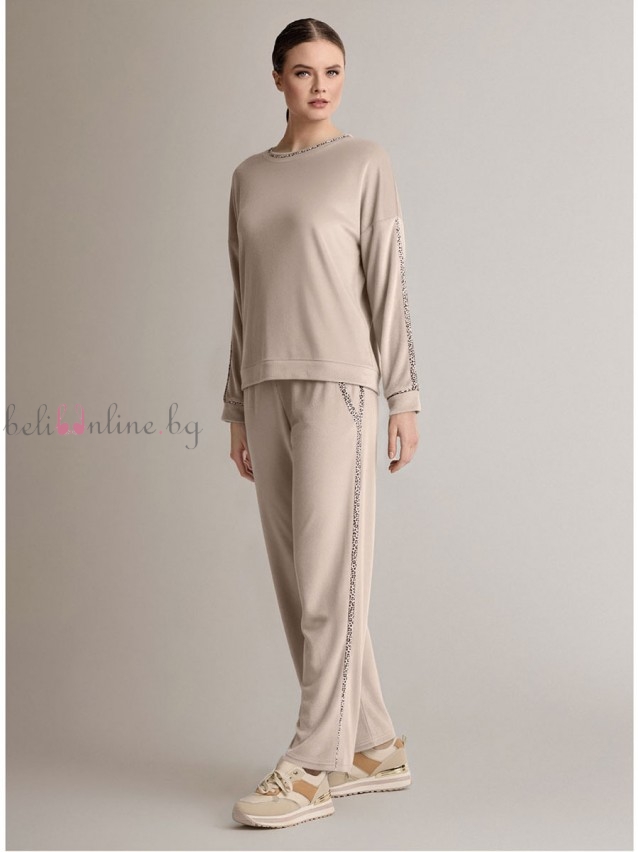 Дамски комплект от мек плюш Infiore 4540, PANTHERE, elegant - Дамско бельо