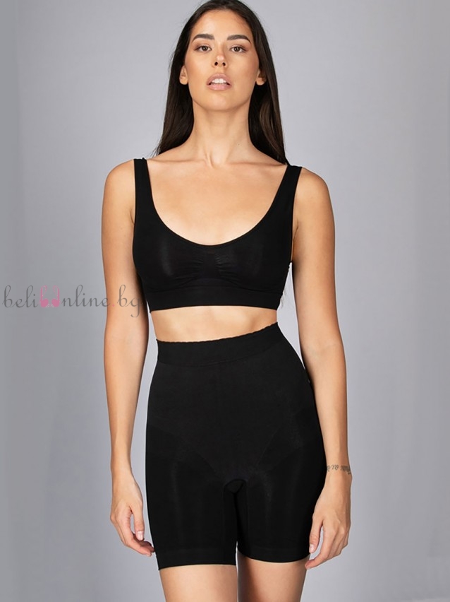 Оформящо безшевно бюстие с широки презрамки Intimidea Comfortbra Bodyeffect, черен Оформящо безшевно бюстие с широки презрамки Intimidea Comfortbra Bodyeffect, черен - Дамско бельо