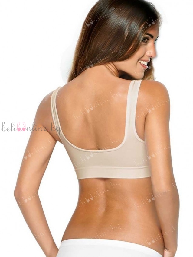 Оформящо безшевно бюстие с широки презрамки Intimidea Comfortbra Bodyeffect, телесен Оформящо безшевно бюстие с широки презрамки Intimidea Comfortbra Bodyeffect, телесен - Дамско бельо