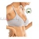 Памучен сутиен с меки чашки без банели ORGANIC BIO COTTON Sielei 1450 - Дамско бельо