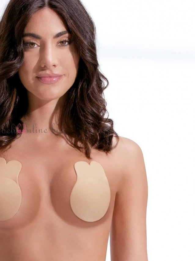 Лепенки за бюст за естествен push-up ефект Love and BRA BEAUTIFUL BRA, телесен Лепенки за бюст за естествен push-up ефект Love and BRA BEAUTIFUL BRA, телесен - Дамско бельо