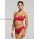 Безшевно бюстие с тънки презрамки от микрофибър pompea Brassiere Seamless Color, fucsia - Дамско бельо