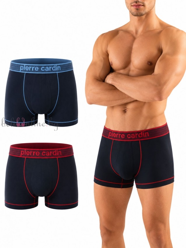 Комплект 2 броя мъжки боксери от бамбукова вискоза Pierre Cardin DOL/ASS1 Комплект 2 броя мъжки боксери от бамбукова вискоза Pierre Cardin DOL/ASS1 - Мъжко бельо