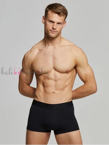 Мъжки боксери от модал pompea Short No stress, черен Мъжки боксери от модал pompea Short No stress, черен
