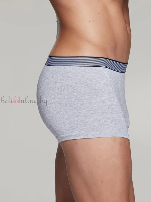 Мъжки боксери от органиен памук pompea Boxer U Cotton Planet, g.melange Мъжки боксери от органиен памук pompea Boxer U Cotton Planet, g.melange - Мъжко бельо