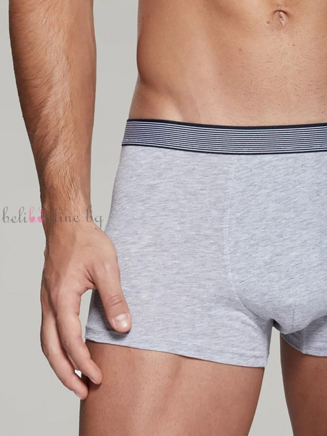 Мъжки боксери от органиен памук pompea Boxer U Cotton Planet, g.melange Мъжки боксери от органиен памук pompea Boxer U Cotton Planet, g.melange - Мъжко бельо