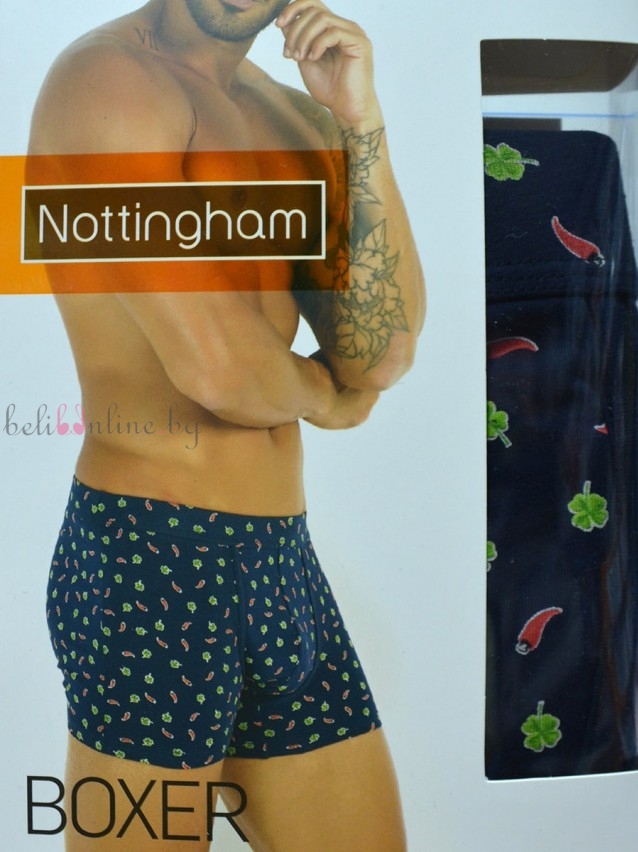 Мъжки памучни боксери Nottingham 23400 Мъжки памучни боксери Nottingham 23400 - Мъжко бельо