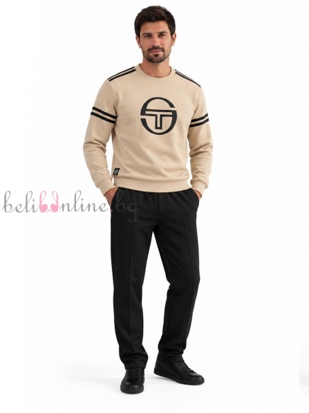Mъжки комплект от лека вата Sergio Tacchini PG160, beige