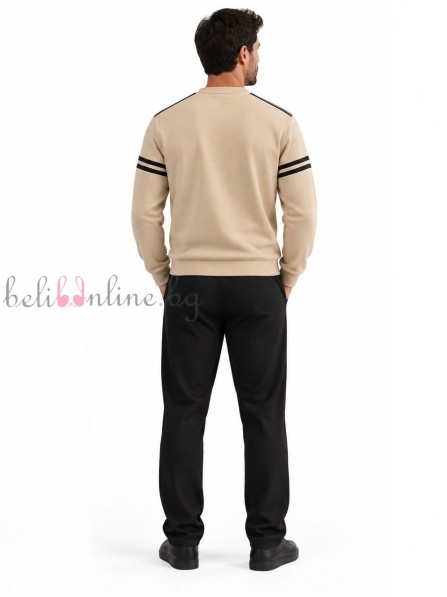 Mъжки комплект от лека вата Sergio Tacchini PG160, beige