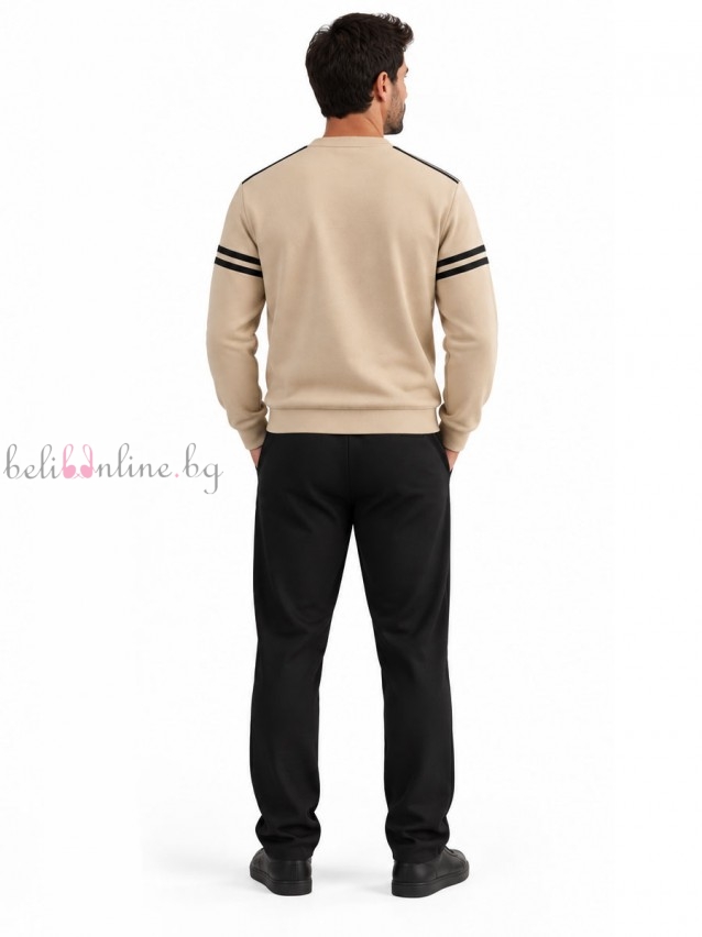 Mъжки комплект от лека вата Sergio Tacchini PG160, beige Mъжки комплект от лека вата Sergio Tacchini PG160, beige - Мъжко бельо