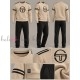 Mъжки комплект от лека вата Sergio Tacchini PG160, beige Mъжки комплект от лека вата Sergio Tacchini PG160, beige - Мъжко бельо
